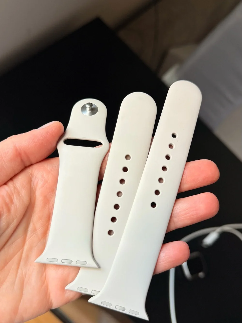 Apple Watch Series 7 41mm Beige Band S/M GPS